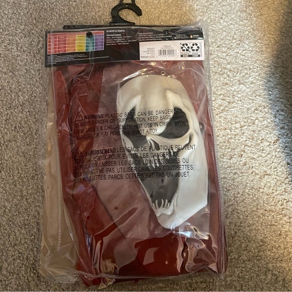 Dead by Daylight Viper Ghostface Costume NEW Men’s Black Red Horror XL - Picture 6 of 6